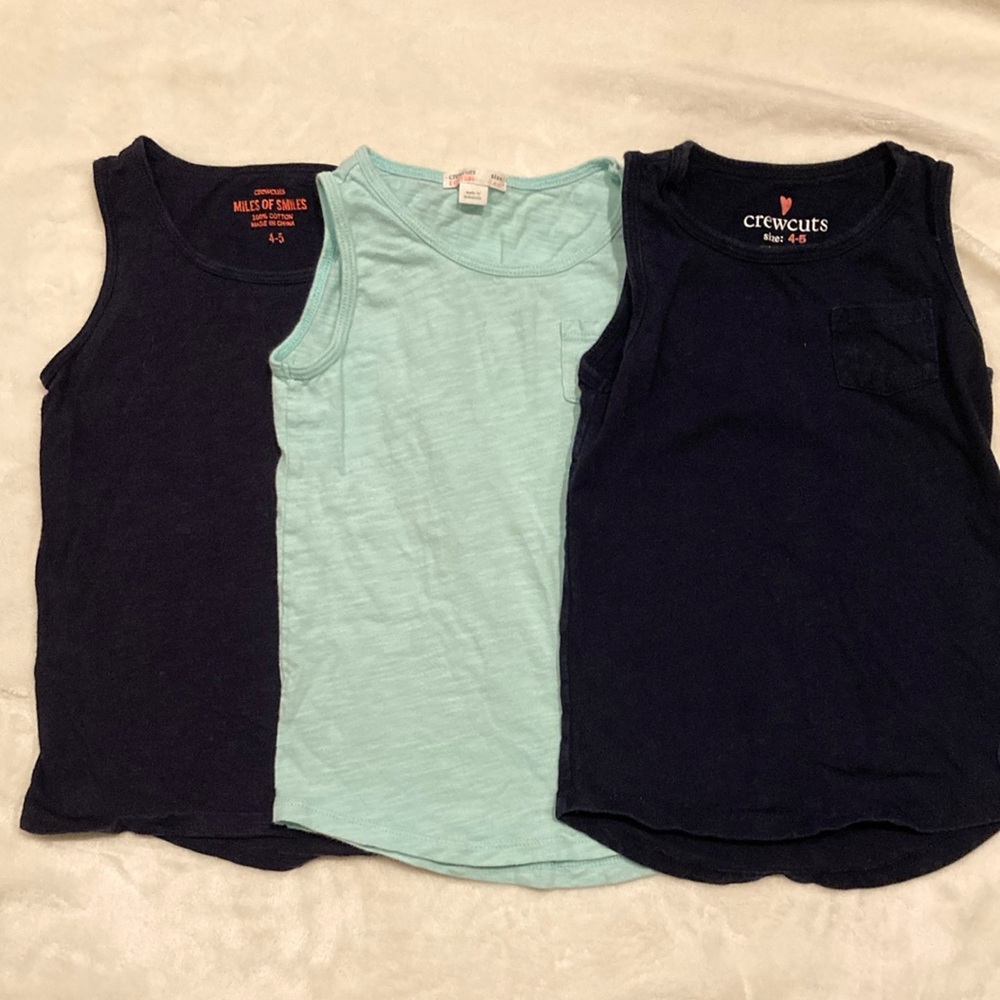 Girls Crewcuts Tank Tops bundle